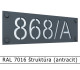 RAL 7016 štruktúra (antracit) 