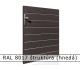 RAL 8017 štruktúra (hnedá) 