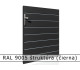 RAL 9005 štruktúra (čierna) 