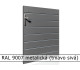 RAL 9007 metalická (tmavo sivá) 