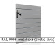 RAL 9006 metalická (svetlo sivá) 