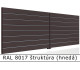 RAL 8017 štruktúra (hnedá) 