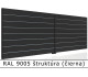 RAL 9005 štruktúra (čierna) 
