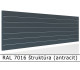 RAL 7016 štruktúra (antracit) 