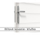 Štítové kovanie - kľučka 