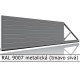 RAL 9007 metalická (tmavo sivá) 