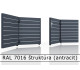 RAL 7016 štruktúra (antracit) 