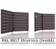 RAL 8017 štruktúra (hnedá) 
