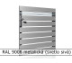 RAL 9006 metalická (svetlo sivá) 