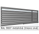 RAL 9007 metalická (tmavo sivá) 