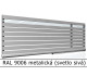 RAL 9006 metalická (svetlo sivá) 
