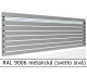 RAL 9006 metalická (svetlo sivá) 