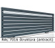 RAL 7016 štruktúra (antracit) 