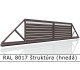 RAL 8017 štruktúra (hnedá) 
