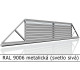 RAL 9006 metalická (svetlo sivá) 