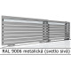 RAL 9006 metalická (svetlo sivá) 