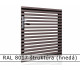RAL 8017 štruktúra (hnedá) 
