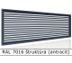 RAL 7016 štruktúra (antracit) 