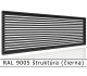 RAL 9005 štruktúra (čierna) 