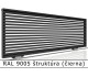 RAL 9005 štruktúra (čierna) 