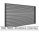 RAL 9005 štruktúra (čierna) 
