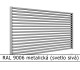 RAL 9006 metalická (svetlo sivá) 