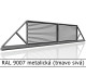 RAL 9007 metalická (tmavo sivá) 