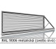 RAL 9006 metalická (svetlo sivá) 