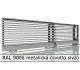 RAL 9006 metalická (svetlo sivá) 