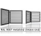 RAL 9007 metalická (tmavo sivá) 