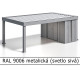 RAL 9006 metalická (svetlo sivá) 