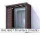 RAL 8017 štruktúra (hnedá) 2 