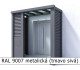 RAL 9007 metalická (tmavo sivá) 2 