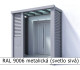 RAL 9006 metalická (svetlo sivá) 2 