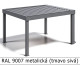 RAL 9007 metalická (tmavo sivá) 
