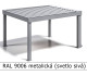 RAL 9006 metalická (svetlo sivá) 