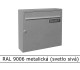 RAL 9006 metalická (svetlo sivá) 