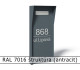 RAL 7016 štruktúra (antracit) 