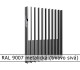 RAL 9007 metalická (tmavo sivá) 