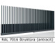 RAL 7016 štruktúra (antracit) 