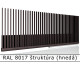 RAL 8017 štruktúra (hnedá) 