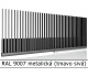 RAL 9007 metalická (tmavo sivá) 