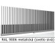 RAL 9006 metalická (svetlo sivá) 
