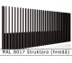 RAL 8017 štruktúra (hnedá) 