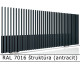 RAL 7016 štruktúra (antracit) 
