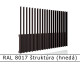 RAL 8017 štruktúra (hnedá) 