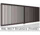 RAL 8017 štruktúra (hnedá) 