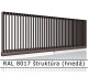 RAL 8017 štruktúra (hnedá) 