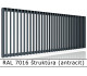 RAL 7016 štruktúra (antracit) 