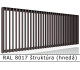 RAL 8017 štruktúra (hnedá) 